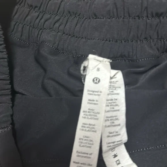 Lululemon Black Skirt Size 8 - Picture 2 of 6